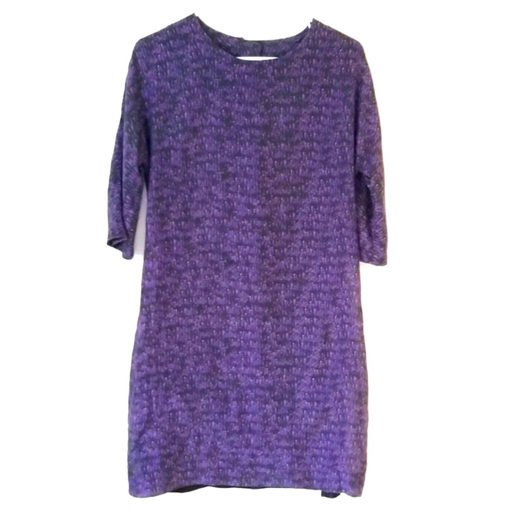 Stephan Schneider Purple 3/4 Sleeve Dress